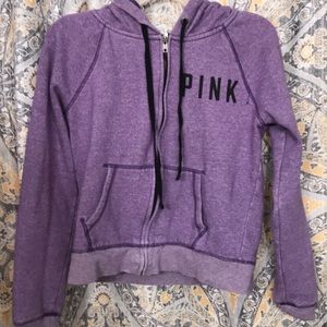 VS pink beautiful purple hoodie